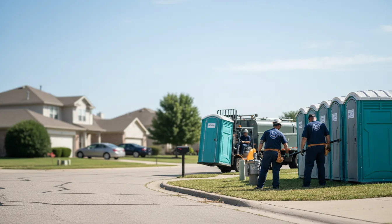 Porta Potty Rental in Falls City, TX near me